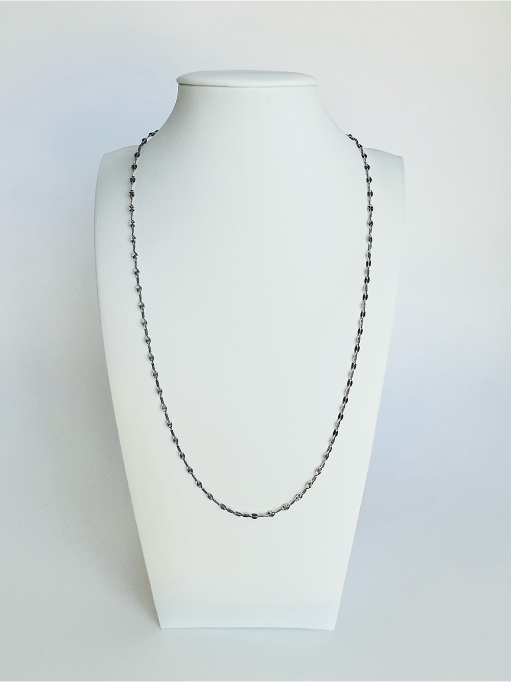 Giani Bernini Disco Link 20" Chain Necklace in Sterling Silver